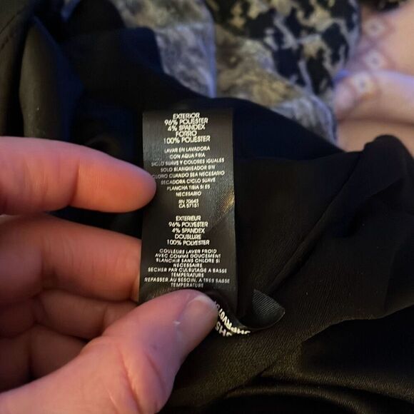 Jessica Howard Houndstooth Dress Cowl Neck Career Casual Work Office Party - Picture 5 of 5